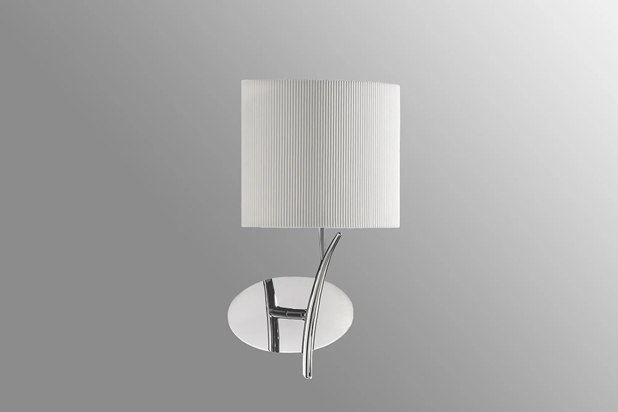 Eve Polished Chrome-Spain White Wall Lights Mantra Armed Wall Lights Eve Polished Chrome-Spain White Wall Lights Mantra Armed Wall Lights
